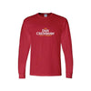 Red Dan Crenshaw Logo Long Sleeve shirt