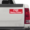 Fire Nancy Pelosi bumper sticker