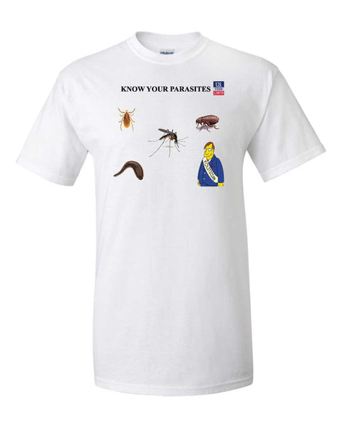'Know Your Parasites' T-Shirt