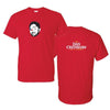 Red Dan Crenshaw Face Graphic T-Shirt