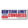 US Term Limits bumper sticker or magnet