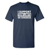 Term Limits T-Shirt Navy Blue