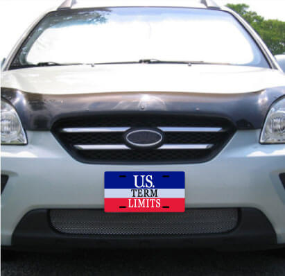 US Term Limits License Plate FREE SHIPPING (19730)