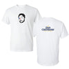 White Dan Crenshaw Face Graphic T-Shirt