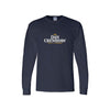 Navy Blue Dan Crenshaw Logo Long Sleeve Shirt